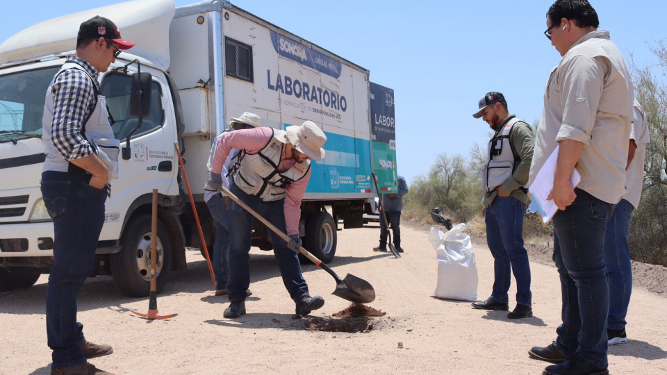 Supervisa Contraloría Sonora reconstrucción de carretera Hermosillo - Puerto Libertad